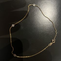 14k Gold Anklet