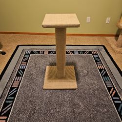 Cat Scratching Post and Pedistal 