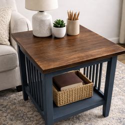 Solid Wood Side Table