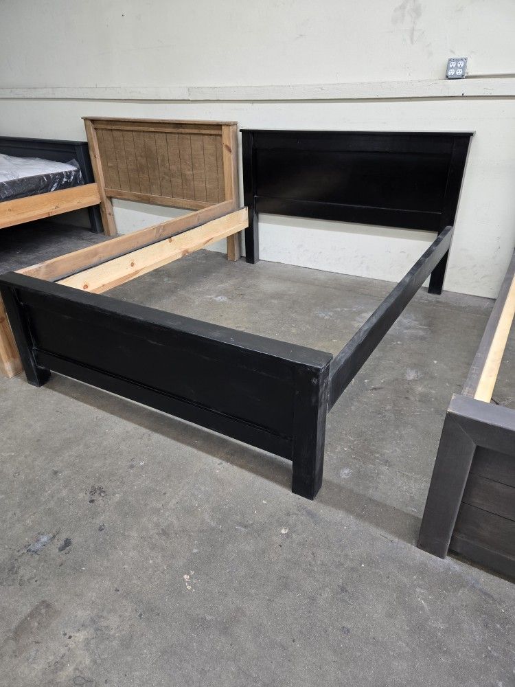Queen Bed Frame Solid Pine