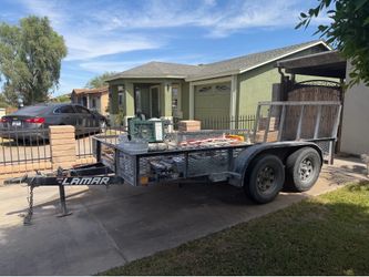 Flat bed trailer