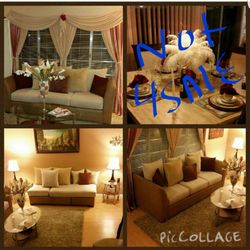 Living room set and tables