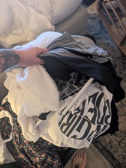 Free woman's clothes & shoes lot