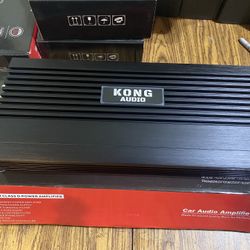 New Kong Audio High Power Mono Class D Car Bass Amplifier $230 Each 