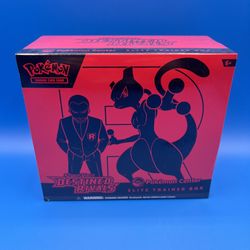 Pokemon Destined Rivals Pokemon Center Exclusive ETB Elite Trainer Box 