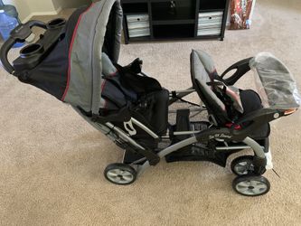 Sit N’ Stand Double Deluxe Stroller