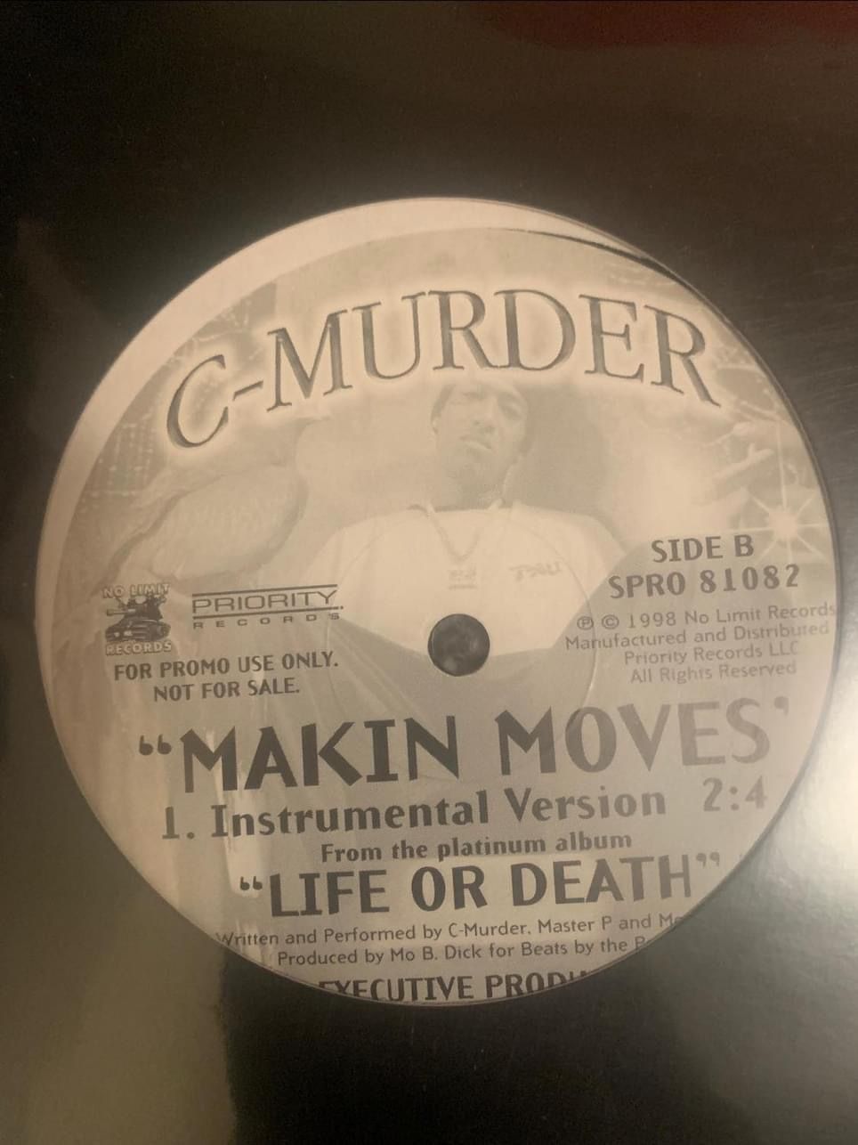 C-Murder - Makin’ Moves 12” Vinyl Record Classic Down South Rap