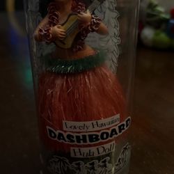 Vintage Hawaiian Dashboard Hula Doll — In Original Package