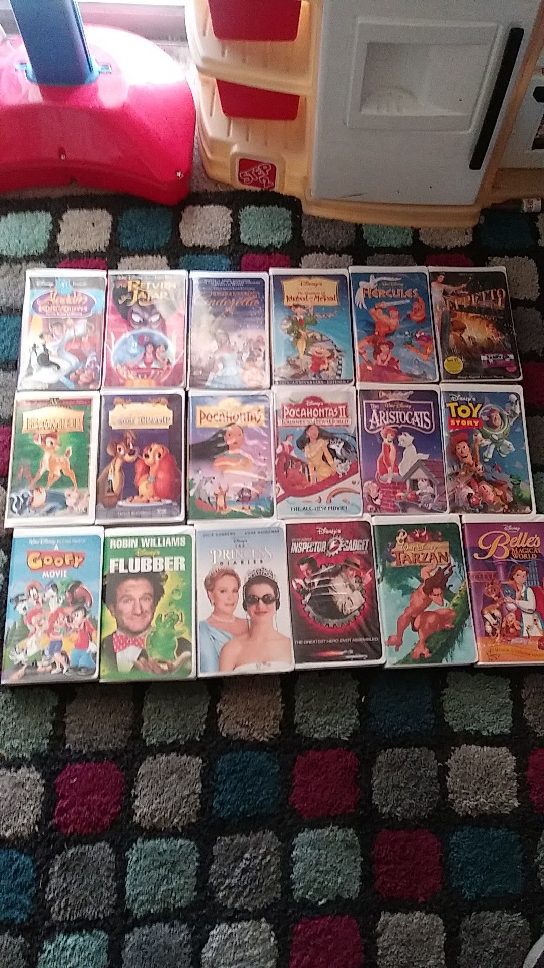 35 Classic and Rare Disney VHS Tapes