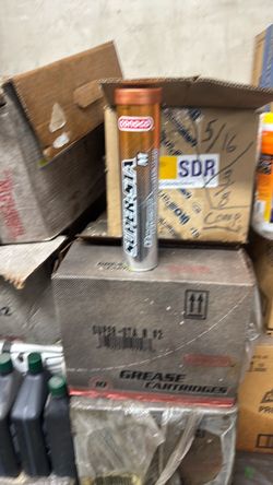 Automotive truck heavy equipment type two multipurpose lithium grease cartridges