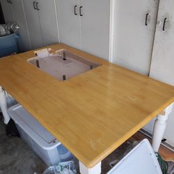 Custom sewing table