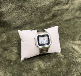 Men's Digital Vintage Stainless Steel Bracelet Watch 43.1mm