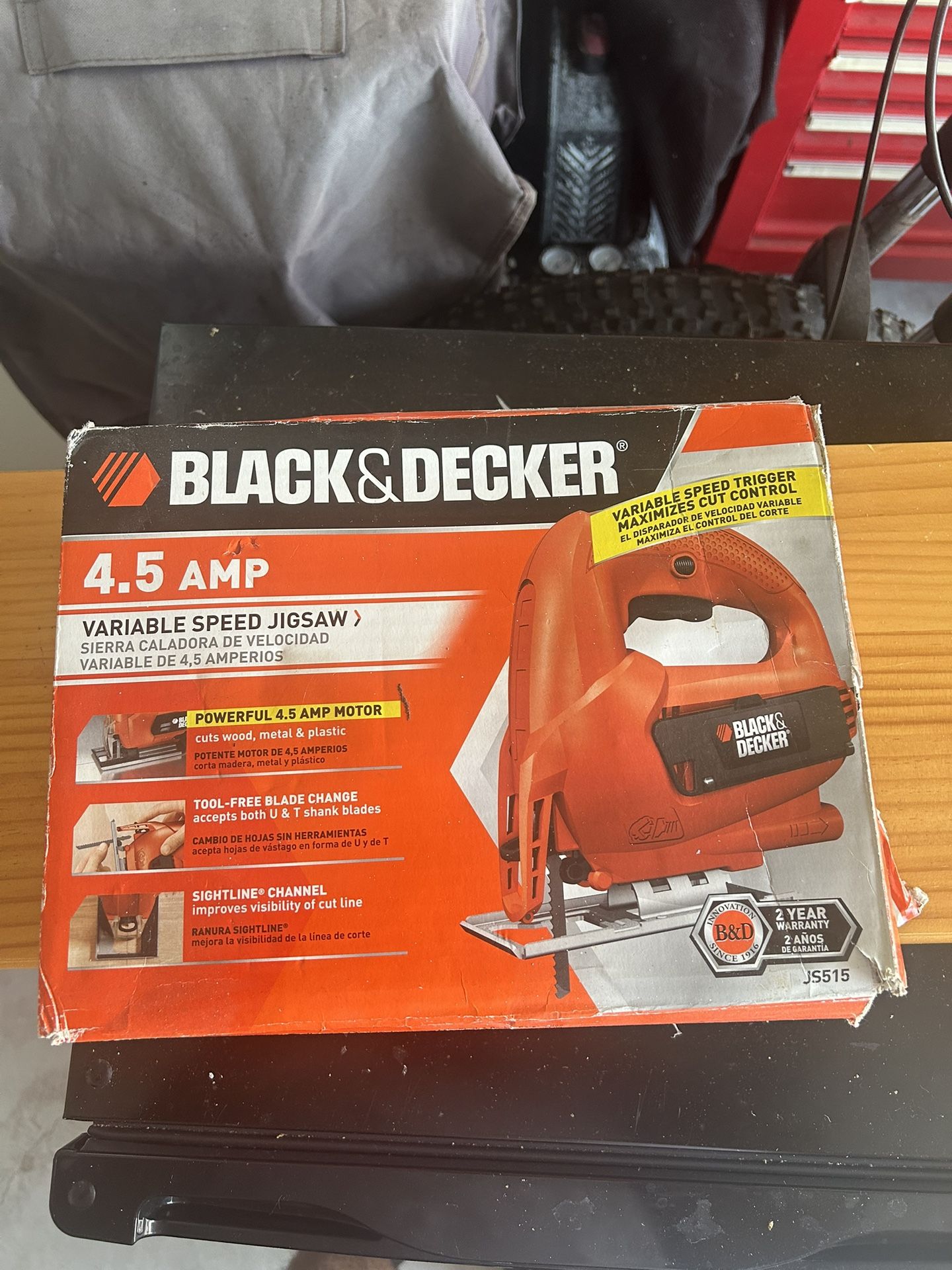 BLACK+DECKER Jig Saw, 4.5 -Amp