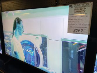 Vizio 43” 4K Smart TV