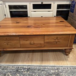 Ethan Allen Coffee Table, End Table And Sofa Table 