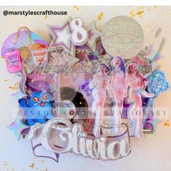 Kpop Demon Hunters Huntrix Cake Topper 
