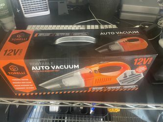 Torelli Tools 12v power Portable auto vacuum accessories set 13ft cord