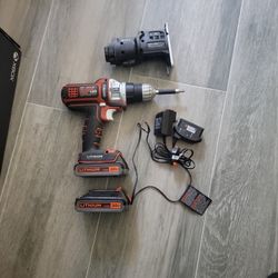 Craftsman Matrix 20v Cordless  Drill 2 Tool Kit