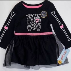 Skeleton Glow in the dark dress