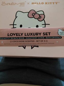 Lovely Luxury Set Hello Kitty