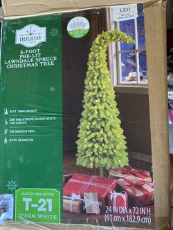 Grinch 6-FOOT PRE-LIT LAWNDALE SPRUCE CHRISTMAS TREE