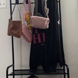 COAT RACK w/ SHOES STORAGE