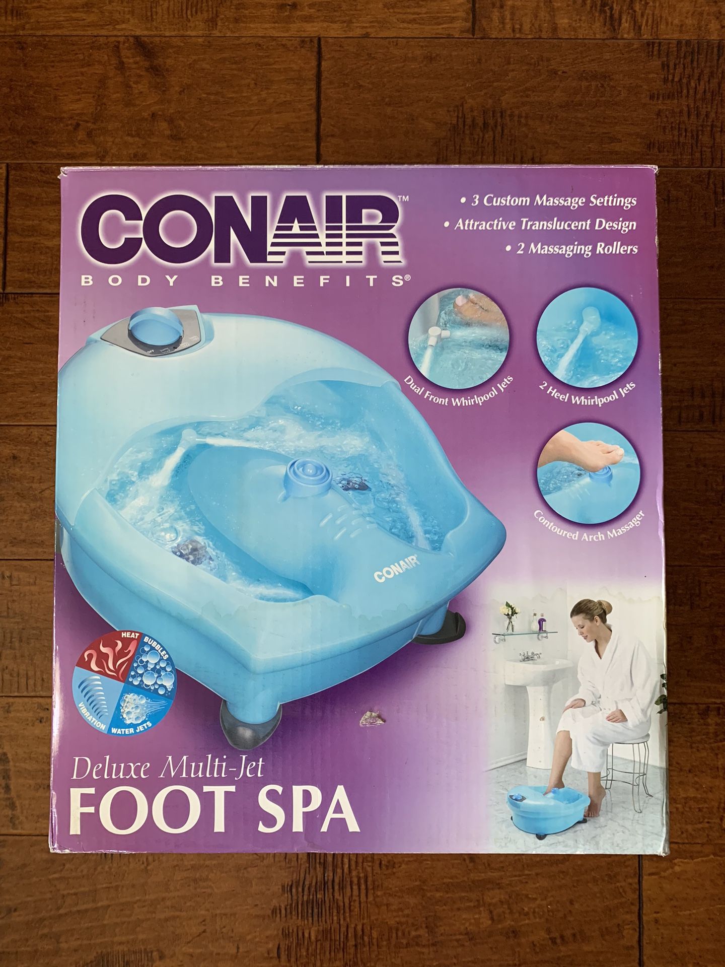 Conair Deluxe Multi-Jet Foot Spa
