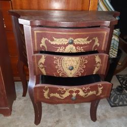 Antique 3 Drawer Table 