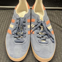 NEW - Adidas Men’s Gazelle Indoor 'Blue Blink Wonder Clay' - 12