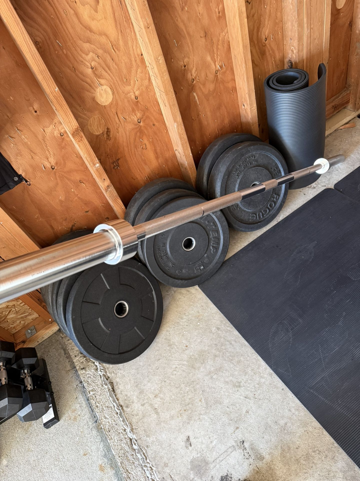 Gym Weights and dumbbells