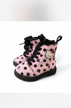 Hello Kitty Kids Combat Boots
