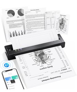Inkless Thermal Printers Support 8.5" X 11" US Letter Size