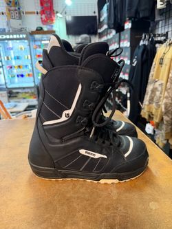 Burton size 10 snowboard boots certified warranty at sin city snowboards