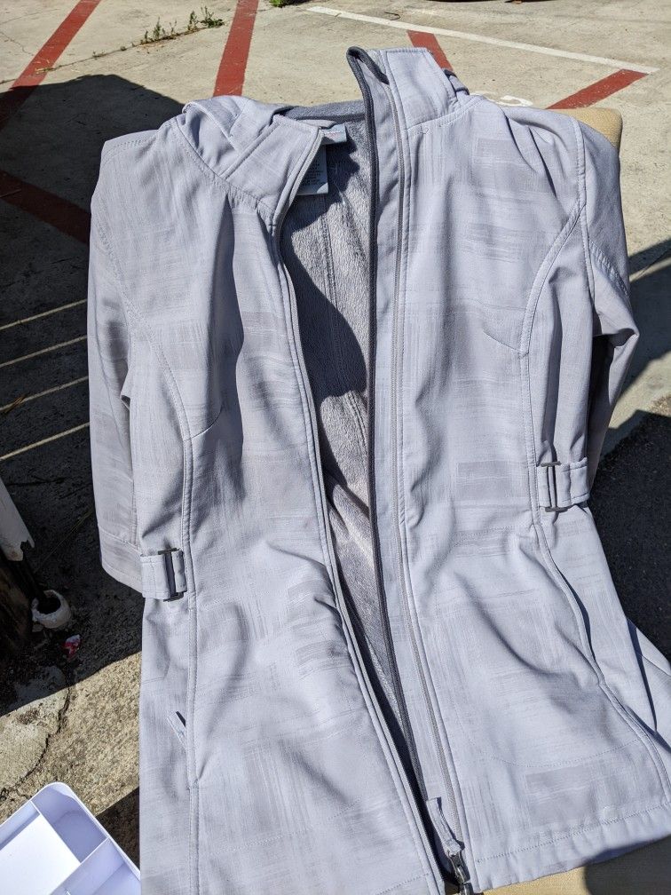 Women's Belted Warm Long Jacket