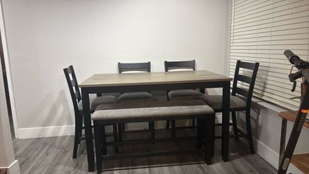 Dining Table Set – Table + 6 Chairs