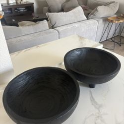 2 Decorative Bowls