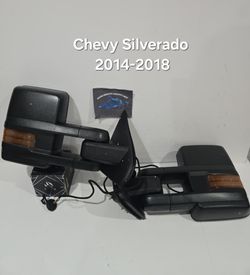 Chevy Silverado 2014-2018 towing mirrors