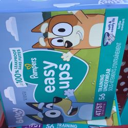 Pampers Easy Ups 4t-5t 56count Pack