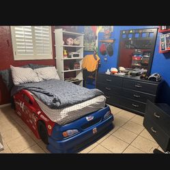 Kids Car Bed Set 