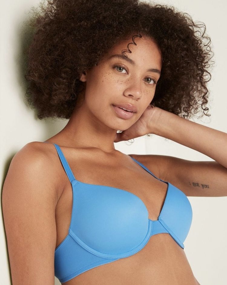 Azure Sky Blue Wear Everywhere Push-Up Bra by Victoria's Secret