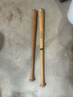 1980’s wooden Adirondack baseball bats