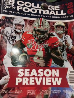 Jeremiah Smith cj carr arch Manning autograph signed magazine