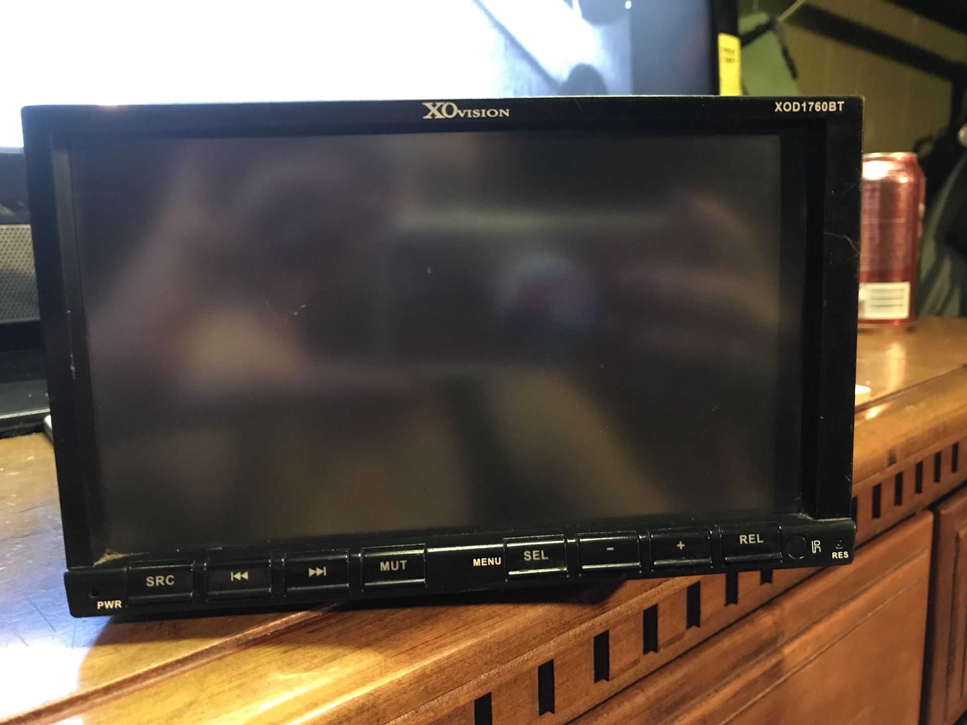 Touch screen car radio