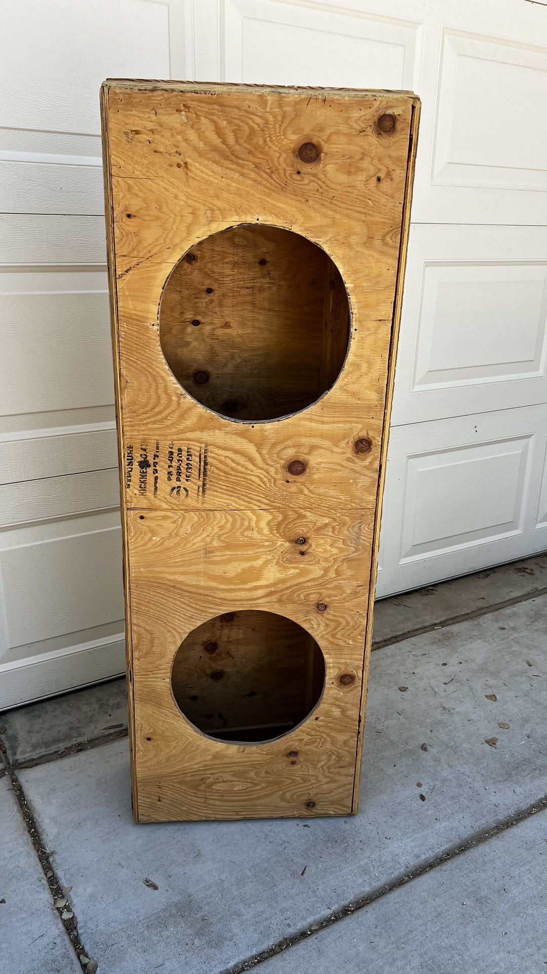 Subwoofer boxes for 12’s 