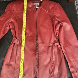 Women’s Leather Party Jacket Size M