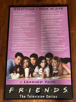 “Friends” Framed Poster