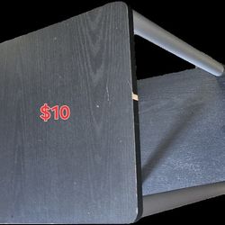 Black End Table 