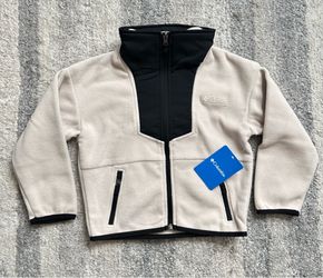 Columbia full zip fleece jacket for kids NEW - Size XXS 4/5