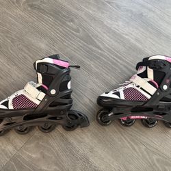 Rollerblades + Wrist Guard