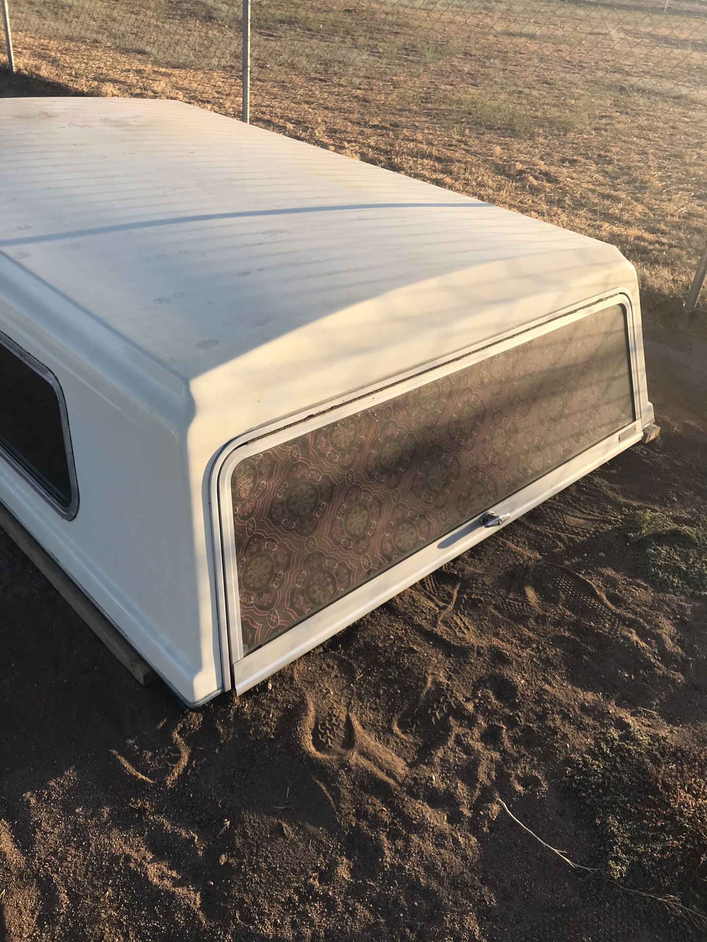 Camper shell for long bed truck 6 by8